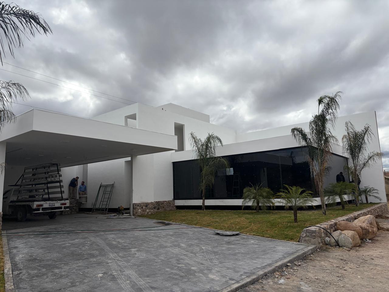 Interior arquitectónico moderno